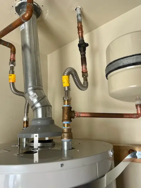 Water heater installation and plumbing repair in Forest Crest