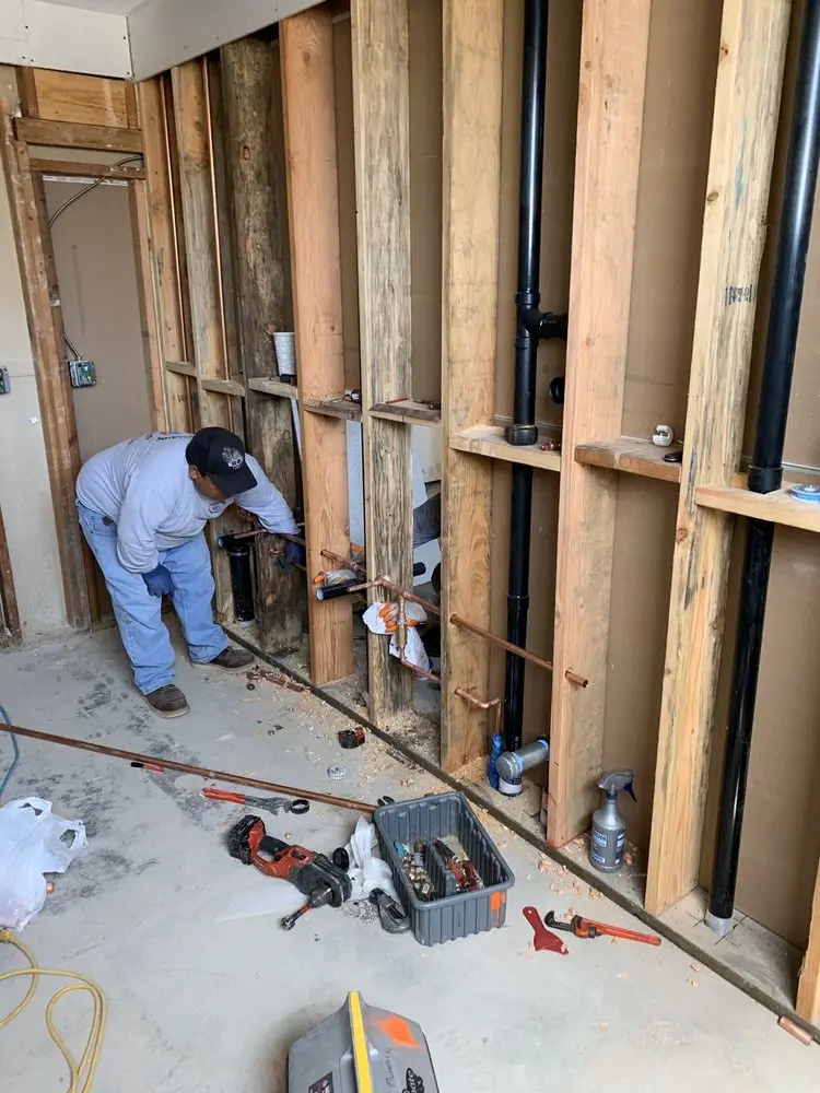 Commercial rough-in plumbing for Trenchless Sewer Repair in Forest Crest